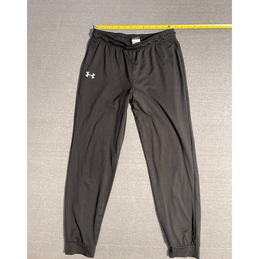 Under Armour Youth‎ Jogger Pants YLG Black Athletic Training Sweatpants